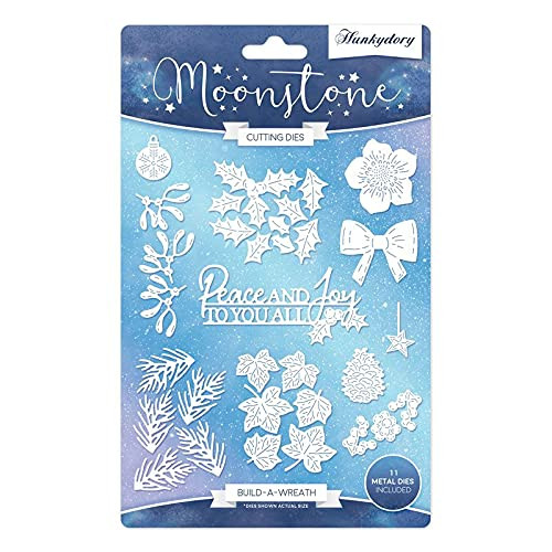 Hunkydory Crafts Festive Floral - Build a Wreath - 11 Dies - MSTONE403