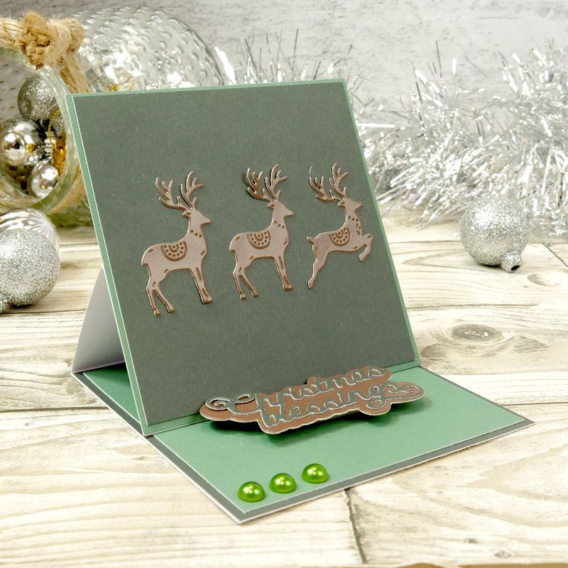 Hunkydory Crafts Moonstone Minis Dies - Reindeer