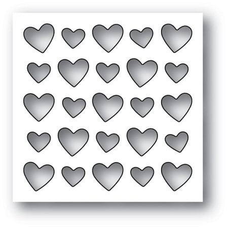 Memory Box 100% Steel Heart Board Cutting Die- 94104