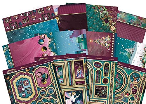 Hunkydory Crafts Festive Radiance Mirri Magic Topper Collection FESTRAD101