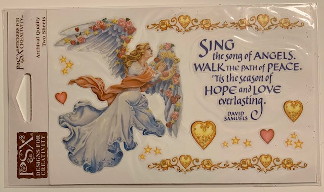 PSX Stickers Angels Sing Stickers SH6476