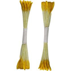 Dress My Craft - Rice Thread Pollen- Pack of 2 Bunches- Yellow