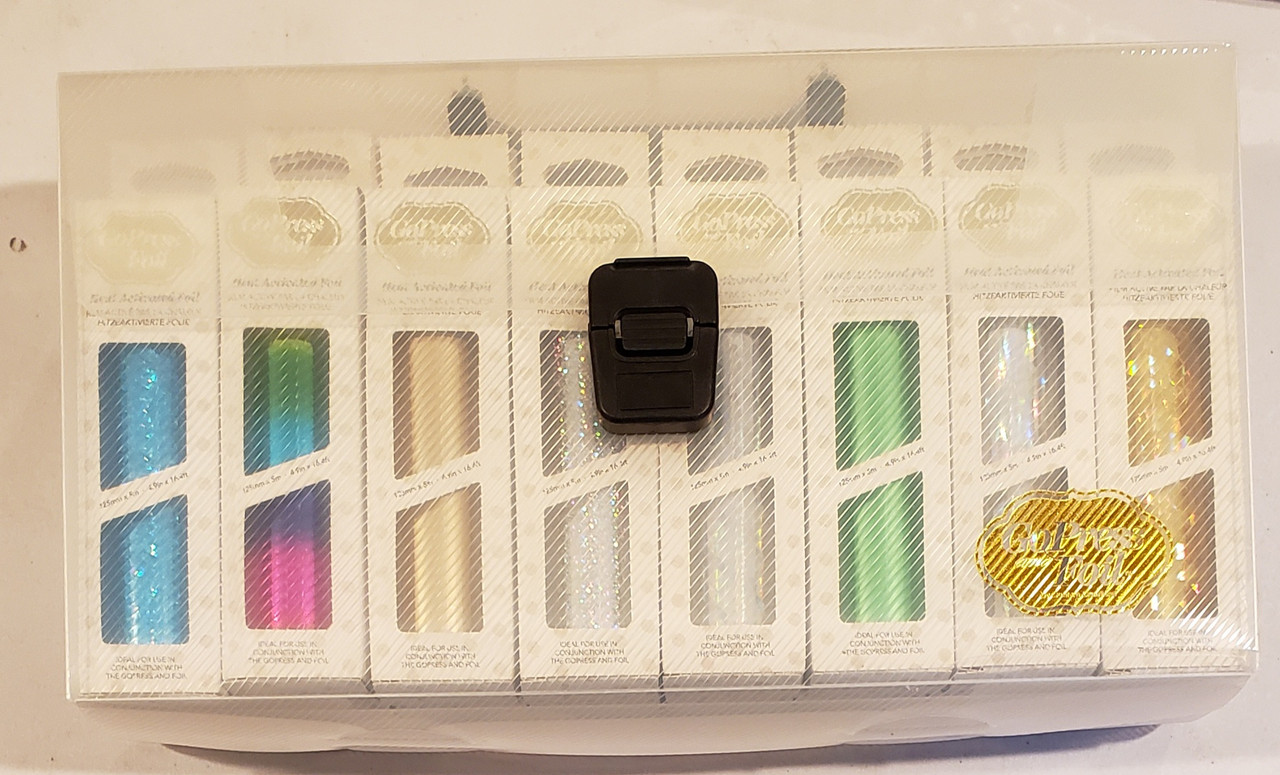 Artdeco Creations CO727435 Gopress & Foil- Heat Activated Foil Bundle of 16 rolls