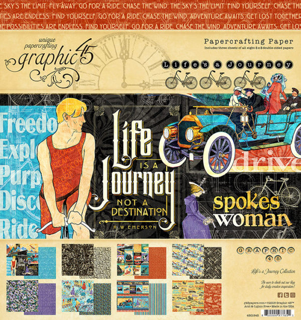 Graphic 45 Life's a Journey Bargain Bundle