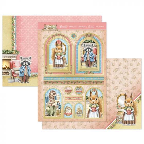 Hunkydory Crafts A Woodland Story Luxury Topper Set- Nuts About You