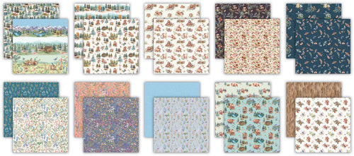 Craft Consortium In The Forest- 12"x12" Quality Papers