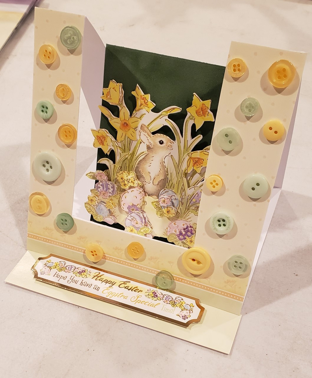 Live Stream Springtime Wishes Deco Large Easter Bunny-- Makes 3