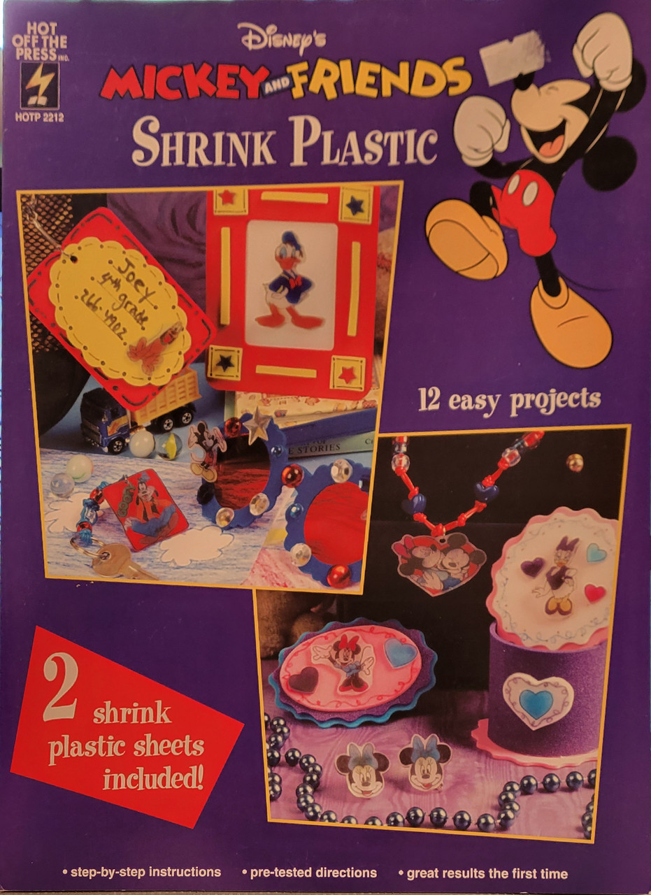 Disney Mickey and Friends Shrink Plastic