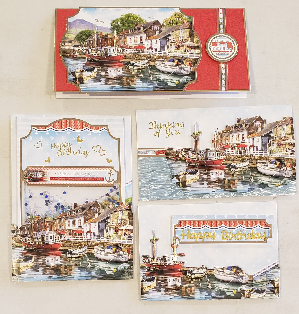 Live Stream Hunkydory Perfect Days Deco-Large By the Harbourside -- Makes 4