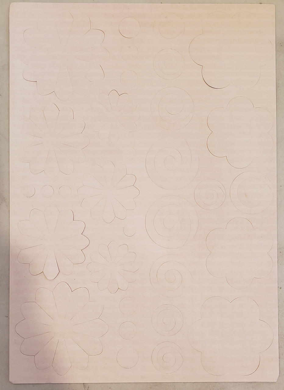 Kanban Flower Die-cuts 24 pages