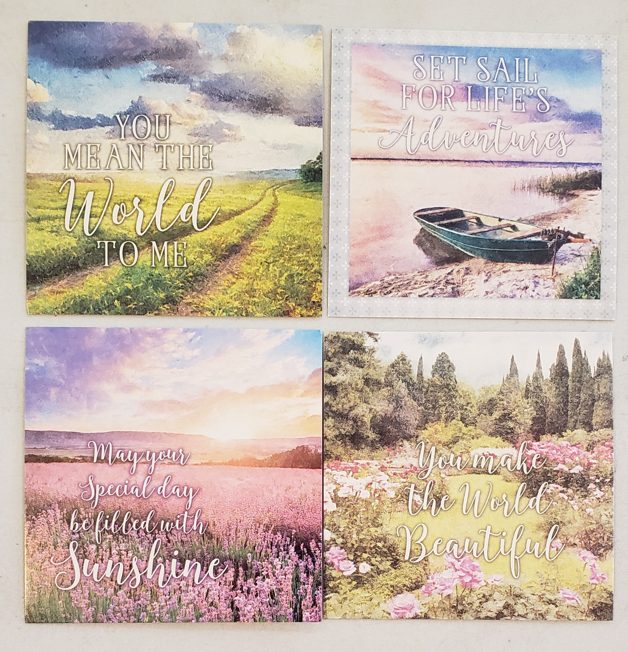 Kanban Scenic Country Vistas Keepsake Mini Stash- 4x4- 96 sentiments