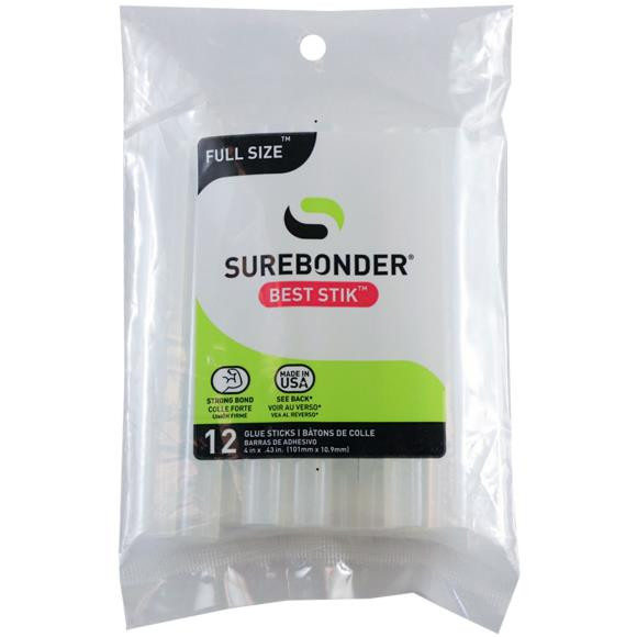 Surebonder Full Size Glue Sticks -12 Pieces