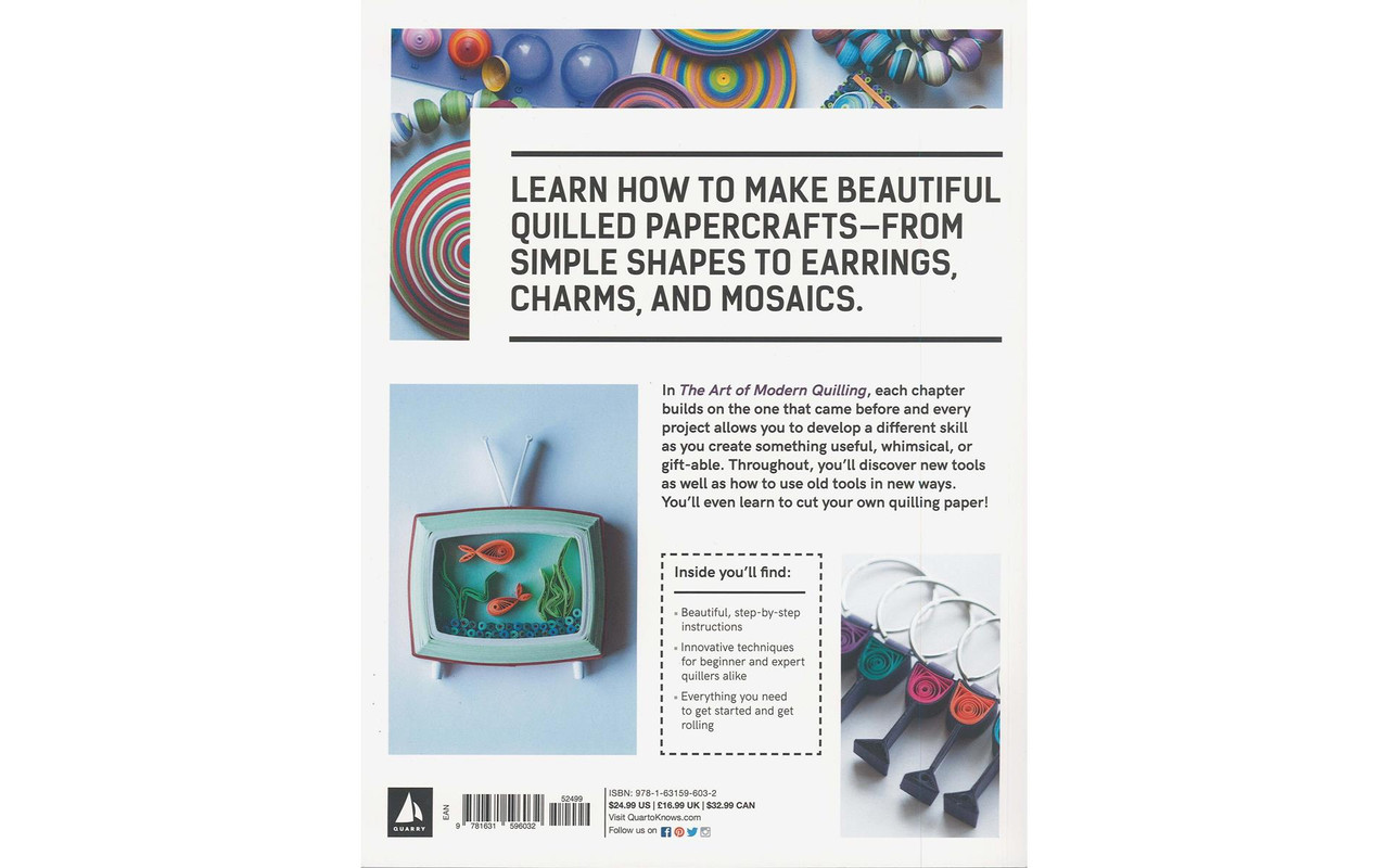 The Art of Modern Quilling by Erin Perkins Curet