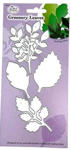 Quilled Creations Greenery Leaves Dies - 3 Dies