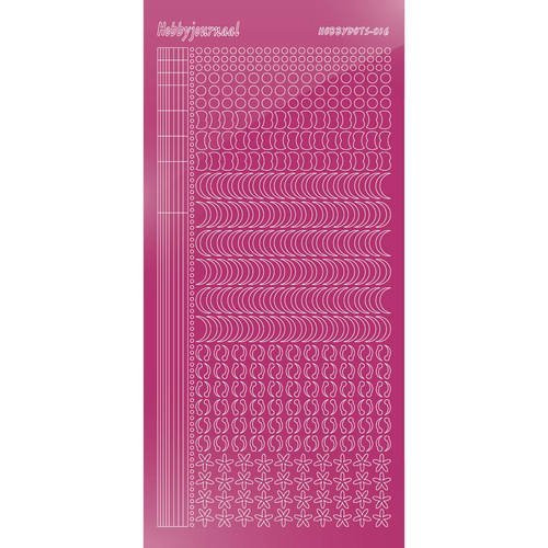 Find It Trading Hobbydots sticker style 16- Mirror - Pink