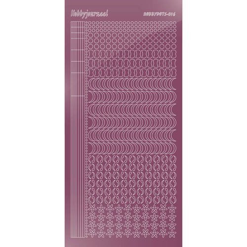 Find It Trading Hobbydots sticker style 16- Mirror - Violet