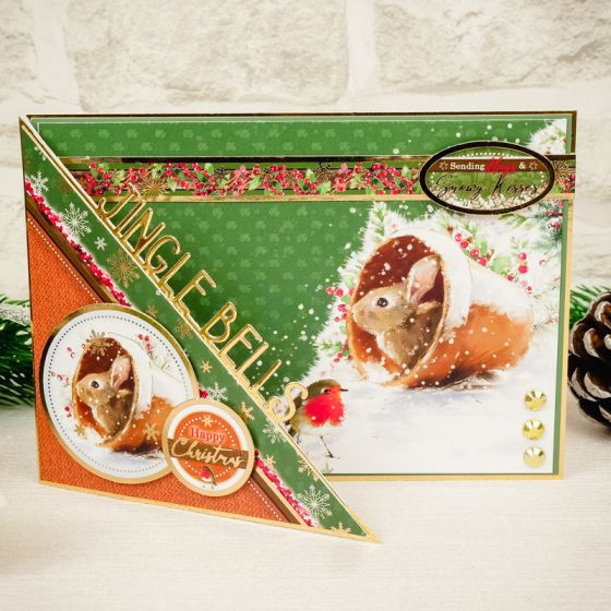 Hunkydory Crafts Moonstone On The Edge Die- Christmas Greetings MSTONE583