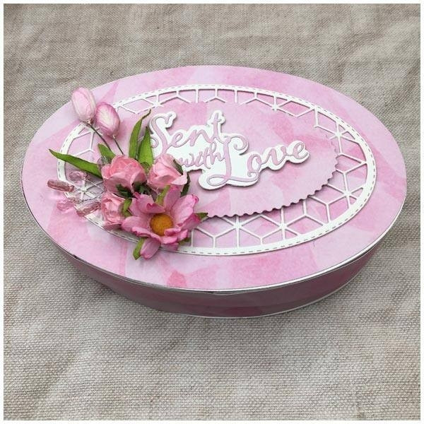 Card Making Magic Oval Box Collection- 31 piece die set