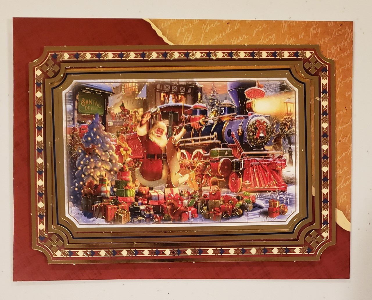 Live Stream Work Along Class Kit -- 2022 Christmas Traditions Card Kit