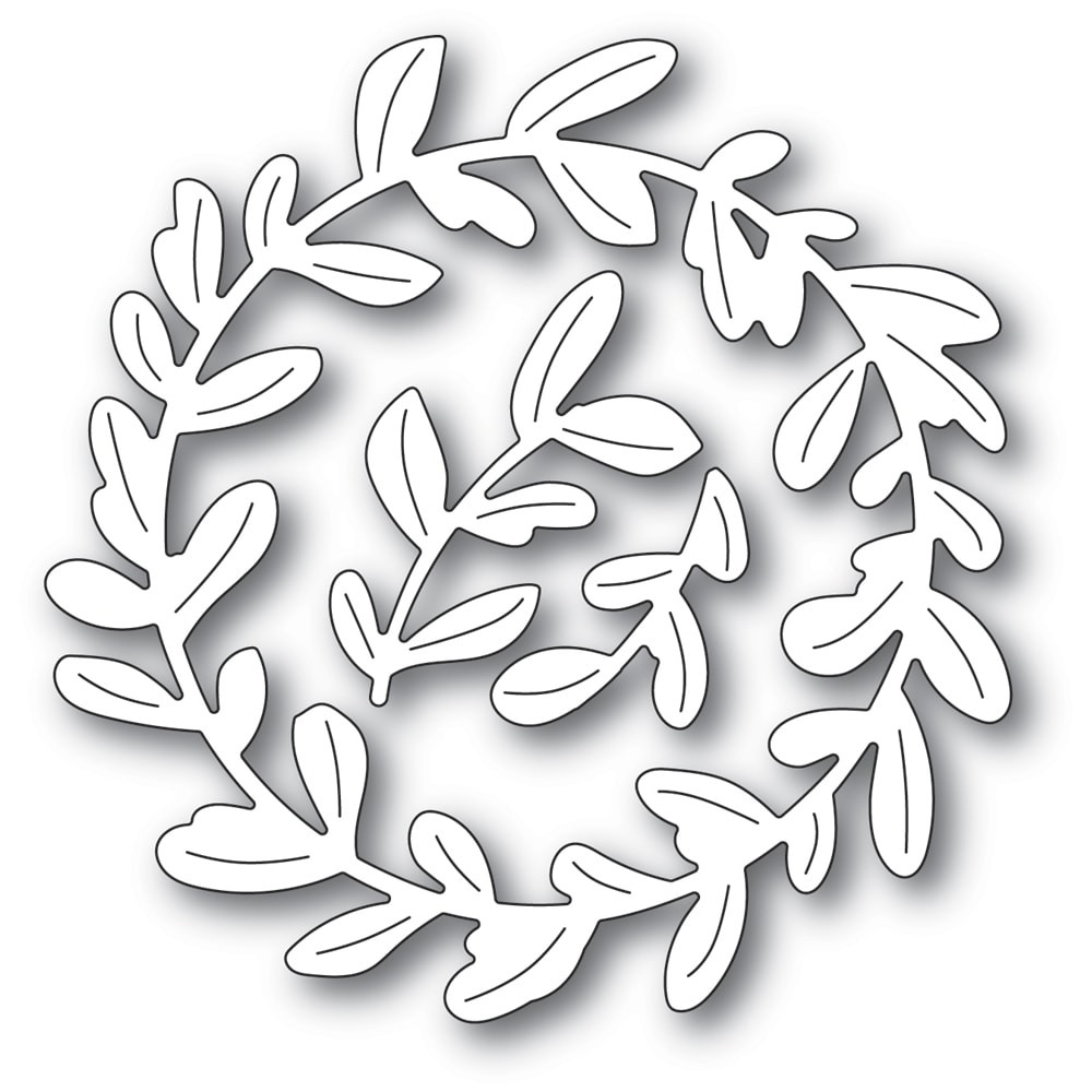 Memory Box 100% Steel Bountiful Wreath Cutting Die- 94490