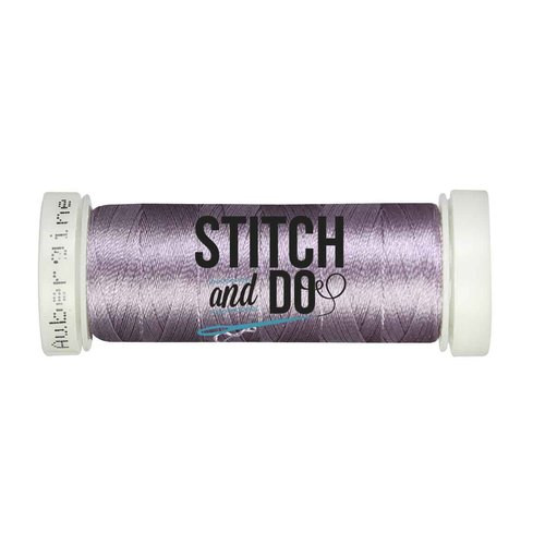 Find It Trading Stitch and Do Embroidery Thread 200 m Roll- Augergine SDCD38