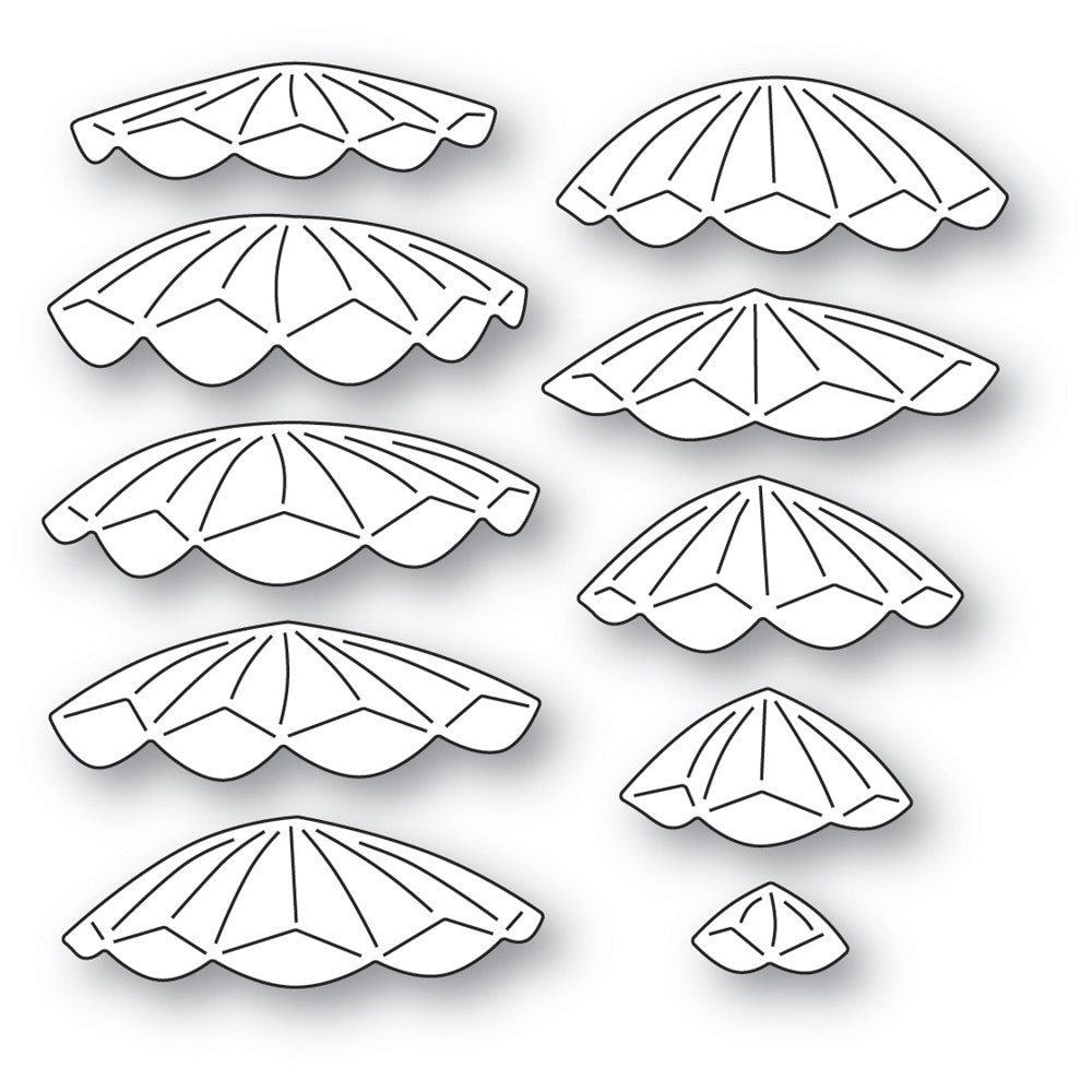 Memory Box Large Pine Cone 94594 Cutting Die 100% Steel