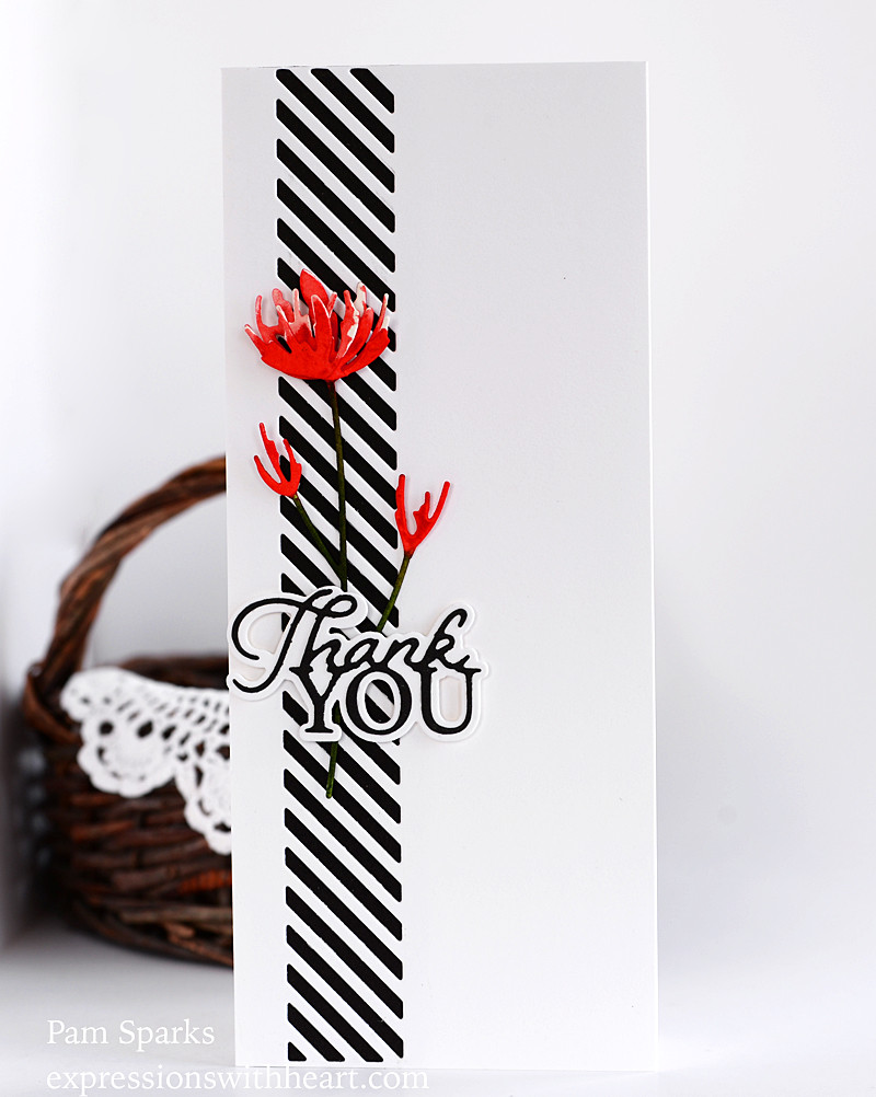 Memory Box Slim Diagonal Collage 94555 Cutting Die 100% Steel