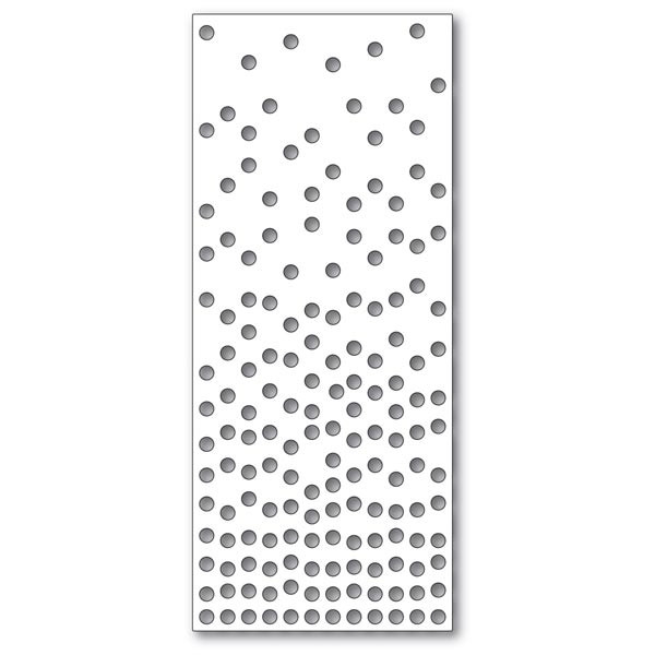Memory Box Slim Confetti Plate 94551 Cutting Die 100% Steel