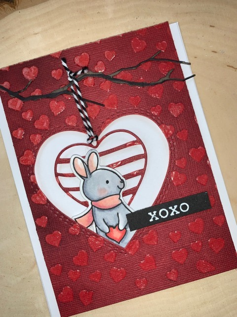 Memory Box Banded Heart Locket 94367 Cutting Die 100% Steel