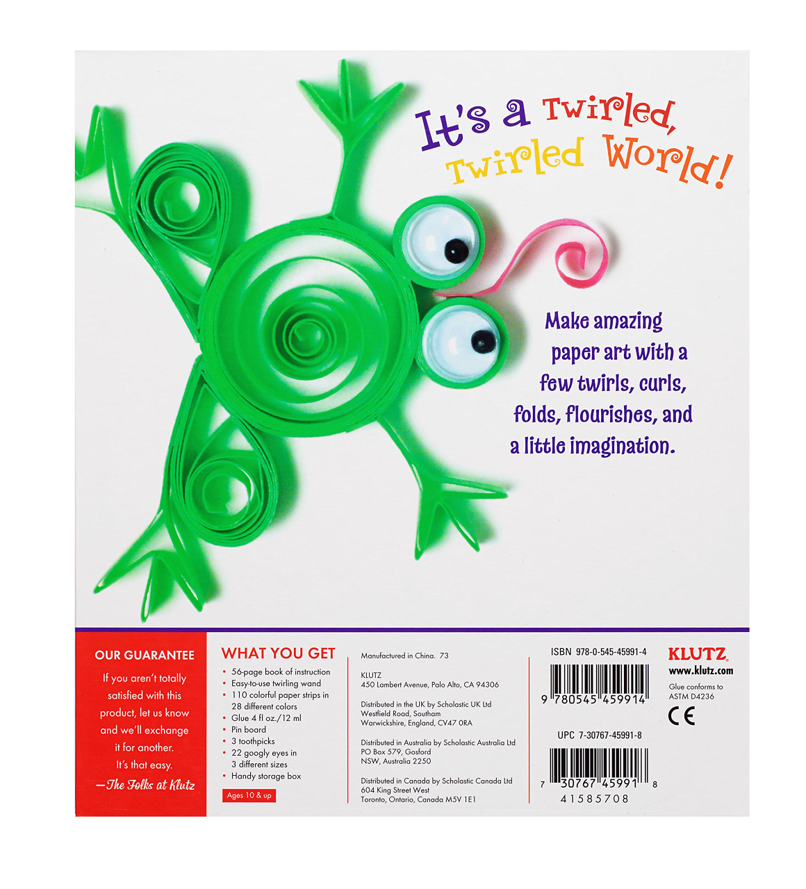 Twirled Paper Quilling Kit & Book Retired NEW Copy