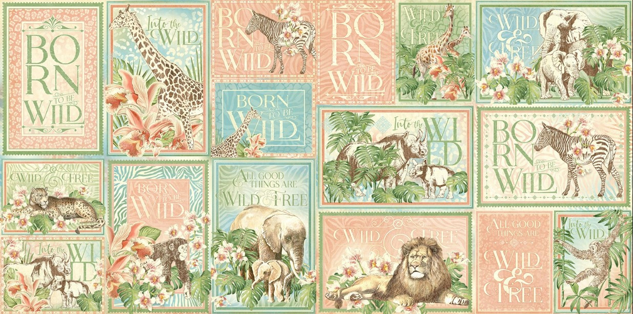 Graphic 45 Wild and Free Collection- Journaling Cards