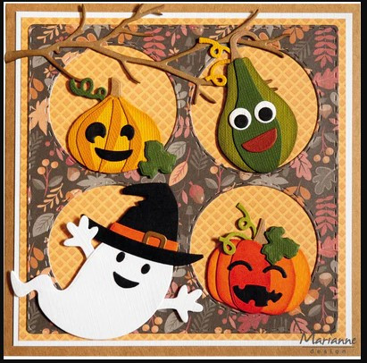 Marianne Design: Creatables Dies - Layout 4 Circles LR0782