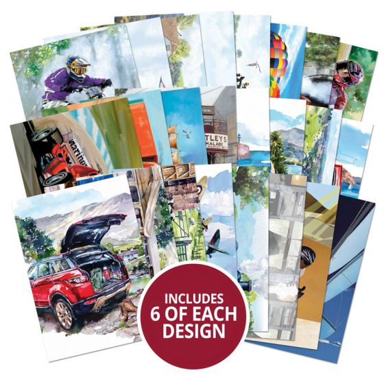 HunkyDory Crafts The Little Book of On The Move LBK287