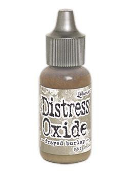 Ranger- Tim Holtz- Distress Oxide Re-inker 0.5 fl oz- Frayed Burlap