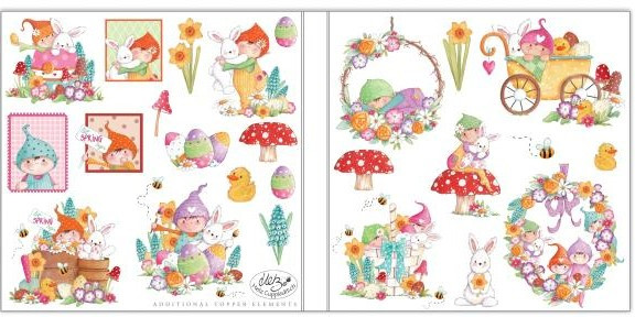 Craft Consortium 6"x6", Let Spring Begin Paper Pad