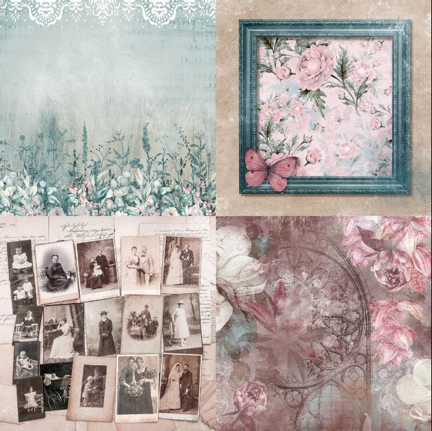 Studio Light Jenine's Mindful Art Collection- Inner Peace- 8x8 Paperpack PP59