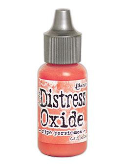 Ranger- Tim Holtz- Distress Oxide Re-inker 0.5 fl oz- Ripe Persimmon