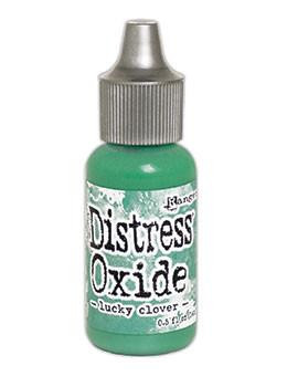 Ranger- Tim Holtz- Distress Oxide Re-inker 0.5 fl oz- Lucky Clover