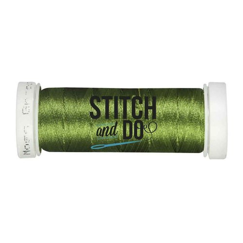 Find It Trading Stitch and Do Embroidery Thread 200 m Roll- Moss Green SDCD41