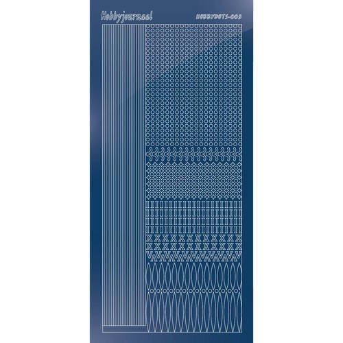 Find It Trading Hobbydots sticker style 3- Mirror - Blue