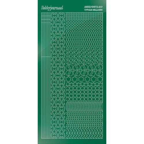 Find It Trading Hobbydots sticker style 11 - Mirror - Green