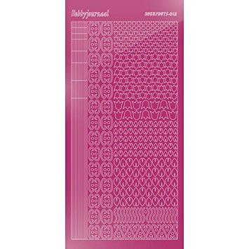 Find It Trading Hobbydots sticker style 12 - Mirror - Pink