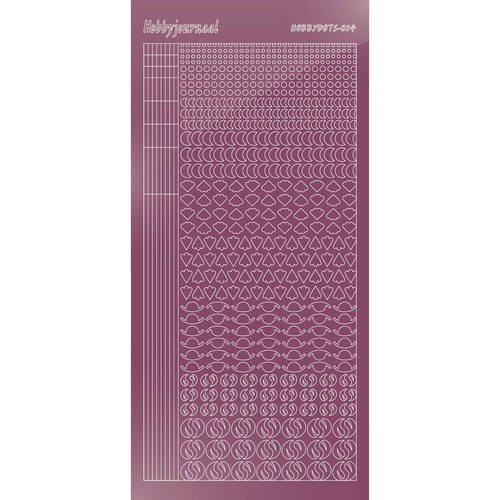 Find It Trading Hobbydots sticker Style14 - Mirror - Violet