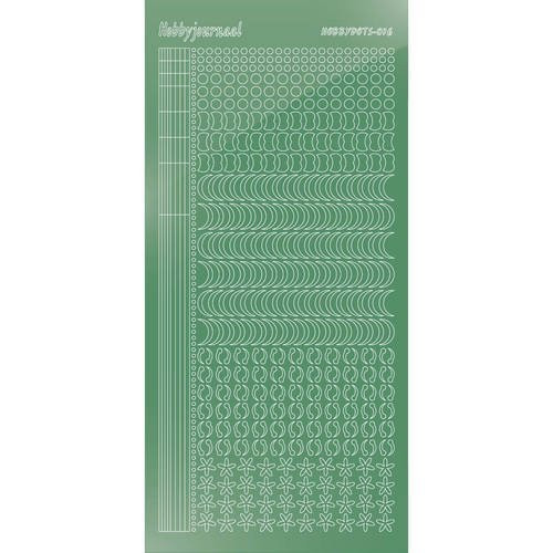 Find It Trading Hobbydots sticker style 16- Mirror - Apple Green