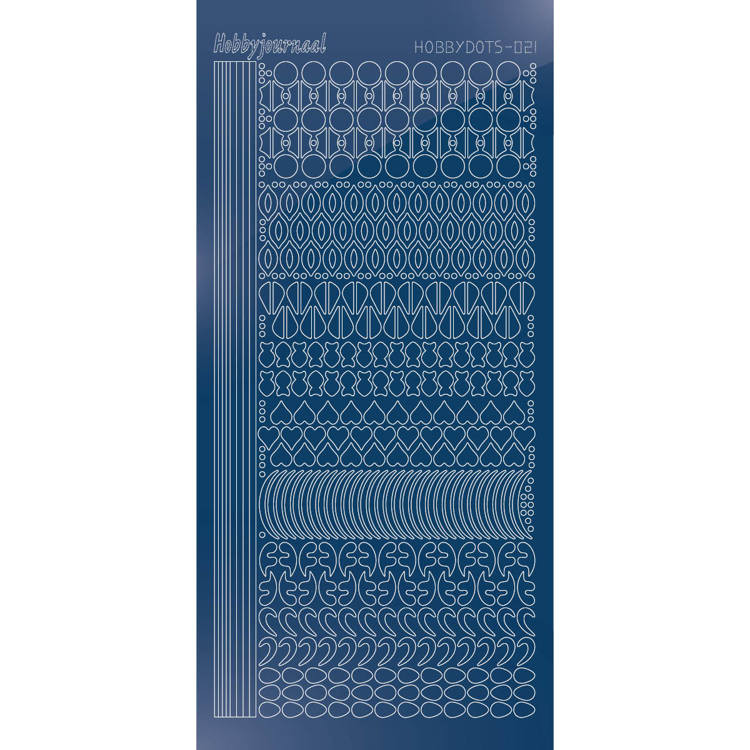 Find It Trading Hobbydots sticker - Mirror - Blue STYLE 21 STDM21A