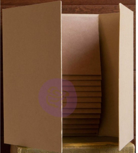 Prima Marketing Memory Hardware Chipboard Album - Magnetic Dossier