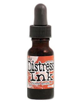 Ranger- Tim Holtz- Distress Ink Re-inker 0.5 fl oz- Fired Brick