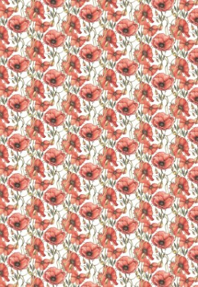 Ciao Bella A4 Vellum Paper- 6 sheets- 5 Printed Patterns + 1 White Sheet- Enchanted Land