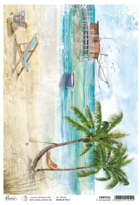 Ciao Bella Papercrafting Rice Paper- At the Seashore