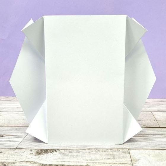Hunkydory Crafts Luxury Shaped Card Blanks & Envelopes 5-Sets- Tall Diamond Edge Card